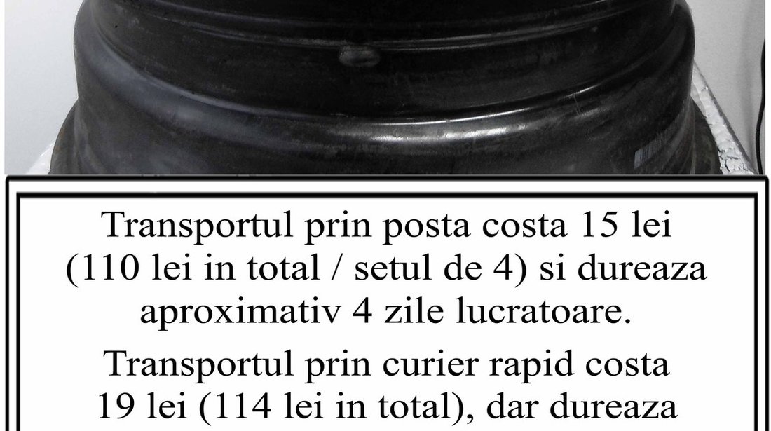 Capace roti 16 Skoda Octavia, Superb – Imitatie jante aliaj – Livrare cu Verificare