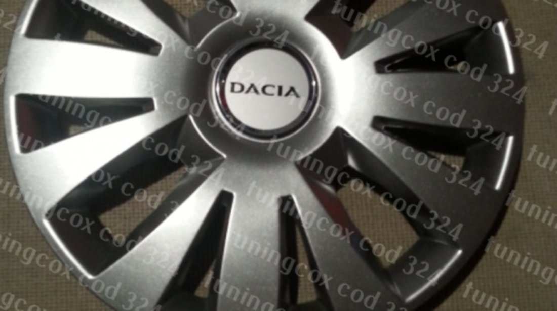 Capace roti Dacia r15 la set de 4 bucati cod 324