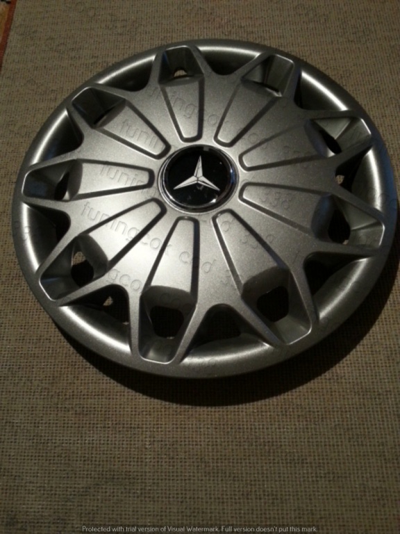 Capace roti Mercedes r15 la set de 4 bucati cod 338