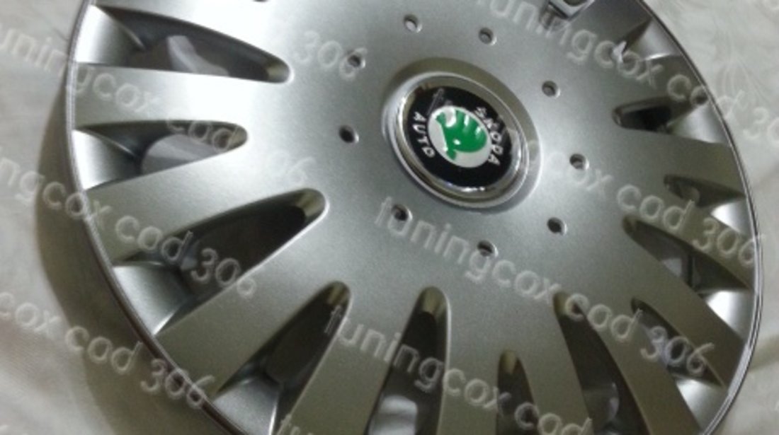 Capace roti pe 15 Skoda la set de 4 bucati cod 306