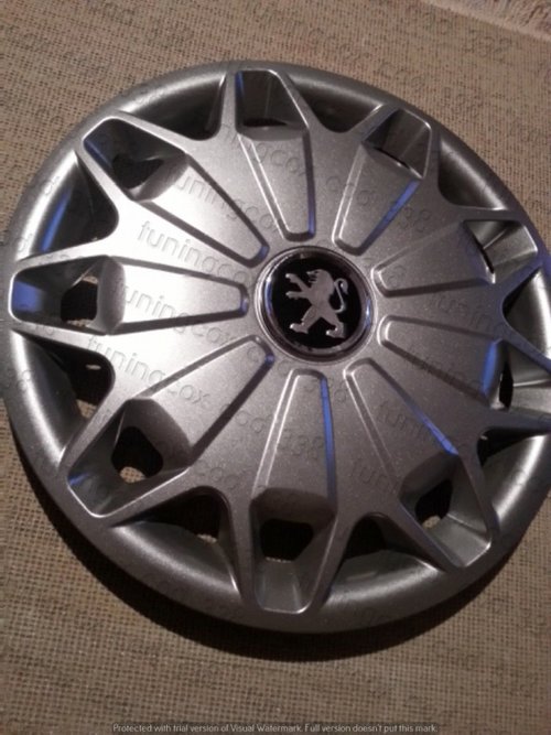 Capace roti Peugeot r15 la set de 4 bucati cod 338