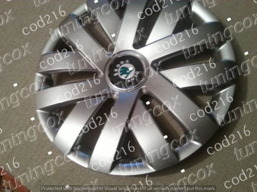 Capace roti Skoda r14 la set de 4 bucati cod 216