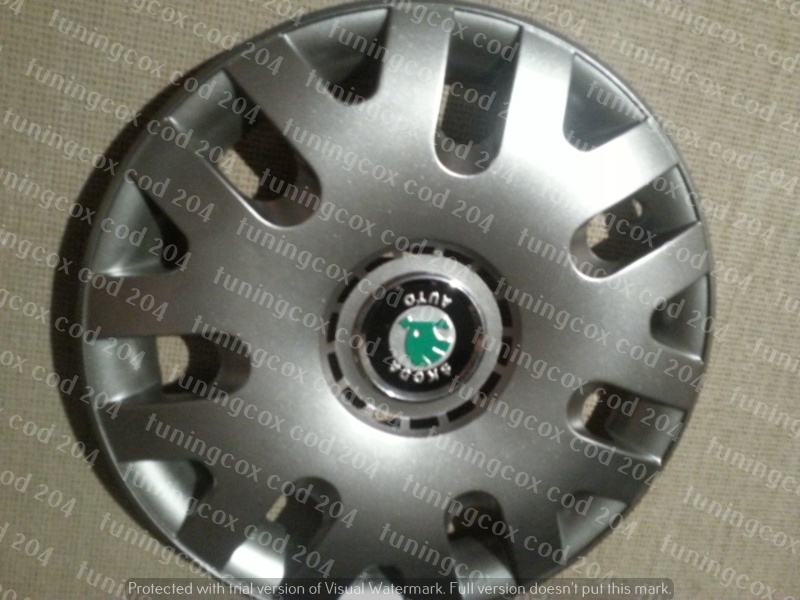 Capace Skoda r14 la set de 4 bucati cod 204