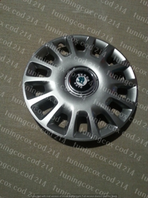 Capace Skoda r14 la set de 4 bucati cod 214
