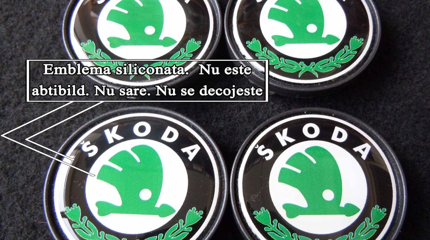 Capacele jante aliaj Skoda Octavia Superb Fabia Rapid