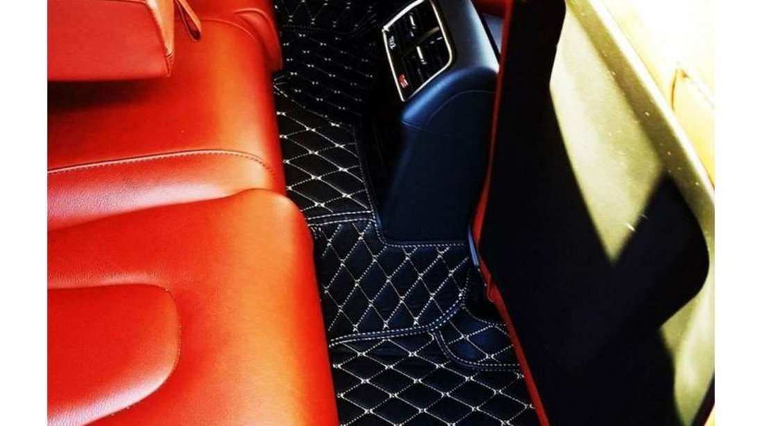 Capitonaj Interior Premium Diamond Mats Maro + Cusatura Maro