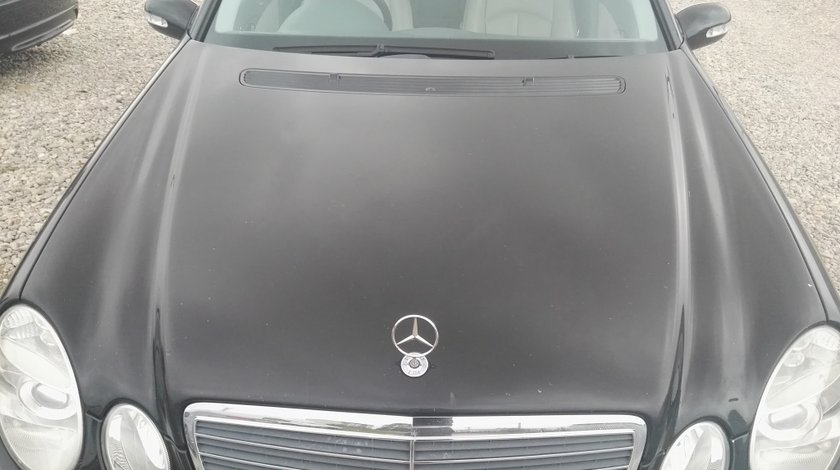 Capota Mercedes E220 CDI W211 neagra aluminium