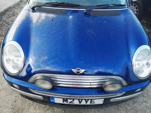 Capota mini cooper 2002-2007 Albastru
