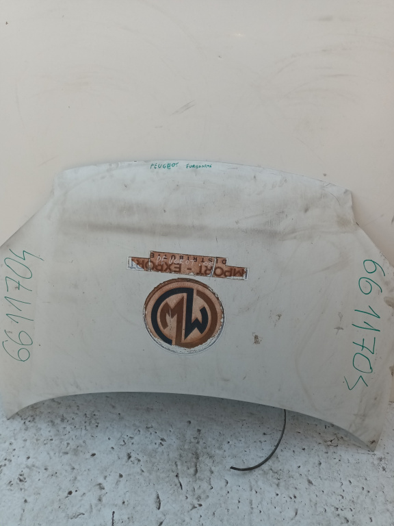 Capota Motor Alb Peugeot PARTNER 1 1996 - 2013