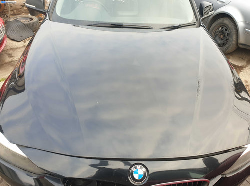 Capota Motor BMW Seria 3 F30 F31 NFL Non Facelift 2011 - 2014 Culoare 475 Black Sapphire Metallic [K...