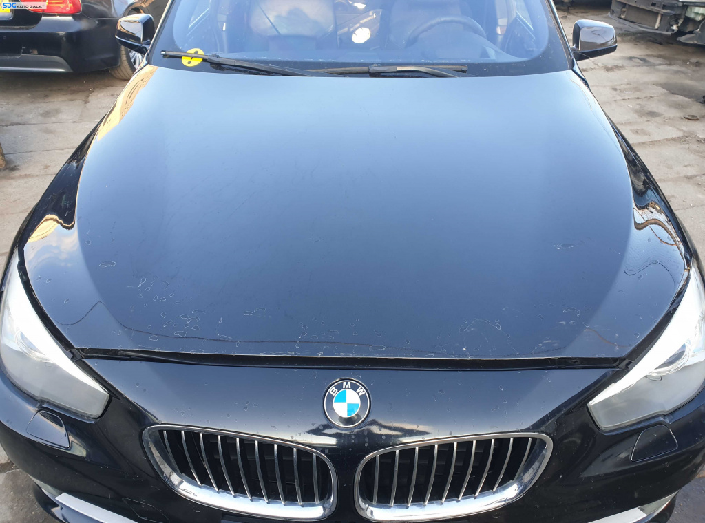 Capota Motor BMW Seria 5 F07 GT 2009 - 2013 Culoare 475 Black Sapphire Metallic [K1739]