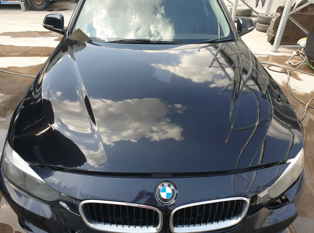 Capota Motor cu Imperfectiuni BMW Seria 3 F30 F31 Sedan Berlina NFL Non Facelift 2011 - 2014 Culoare 475 Black Sapphire Metallic [K6655]
