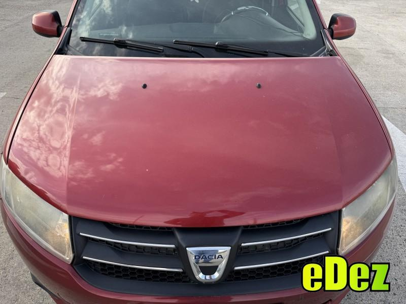 Capota motor culoare rosie Dacia Sandero 2 (2012-2017)