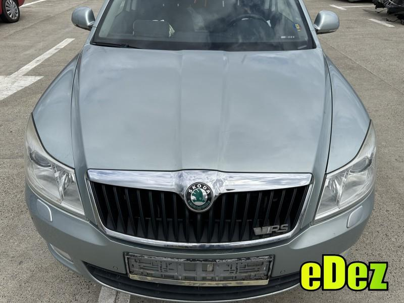 Capota motor culoare verde - lf7w Skoda Octavia 2 facelift (2008-2013)