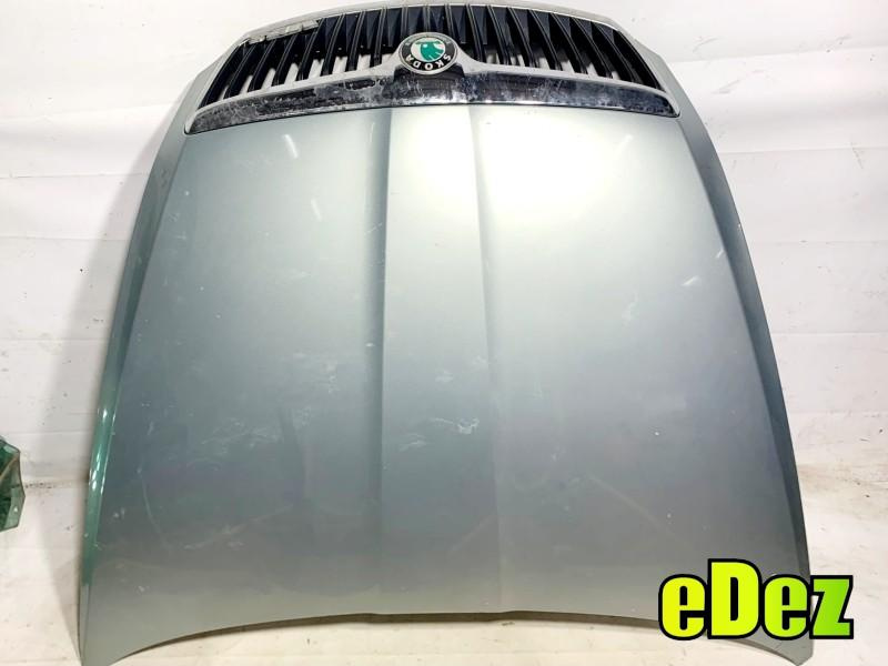Capota motor culoare verde - lf7w Skoda Octavia 2 facelift (2008-2013)
