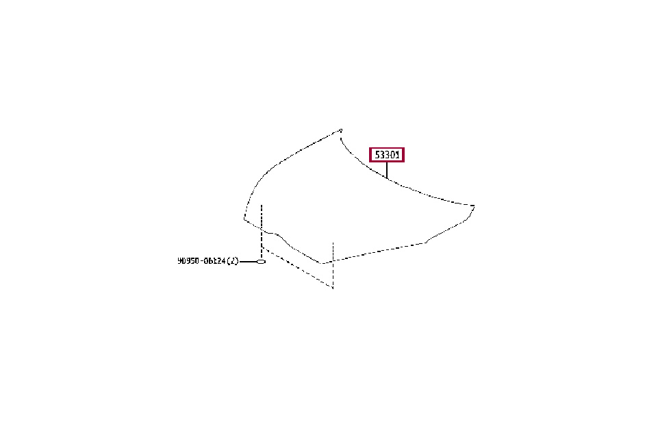 Capota motor Mazda 2 Hybrid 2022-2023 NOUA 53301-K0010