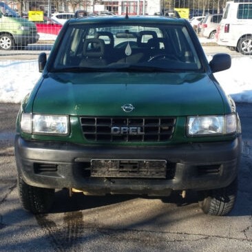 Capota motor Opel Frontera b 2001 verde