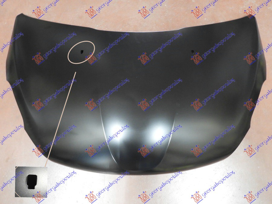 Capota Motor - Peugeot 208 2012 , 9803656980