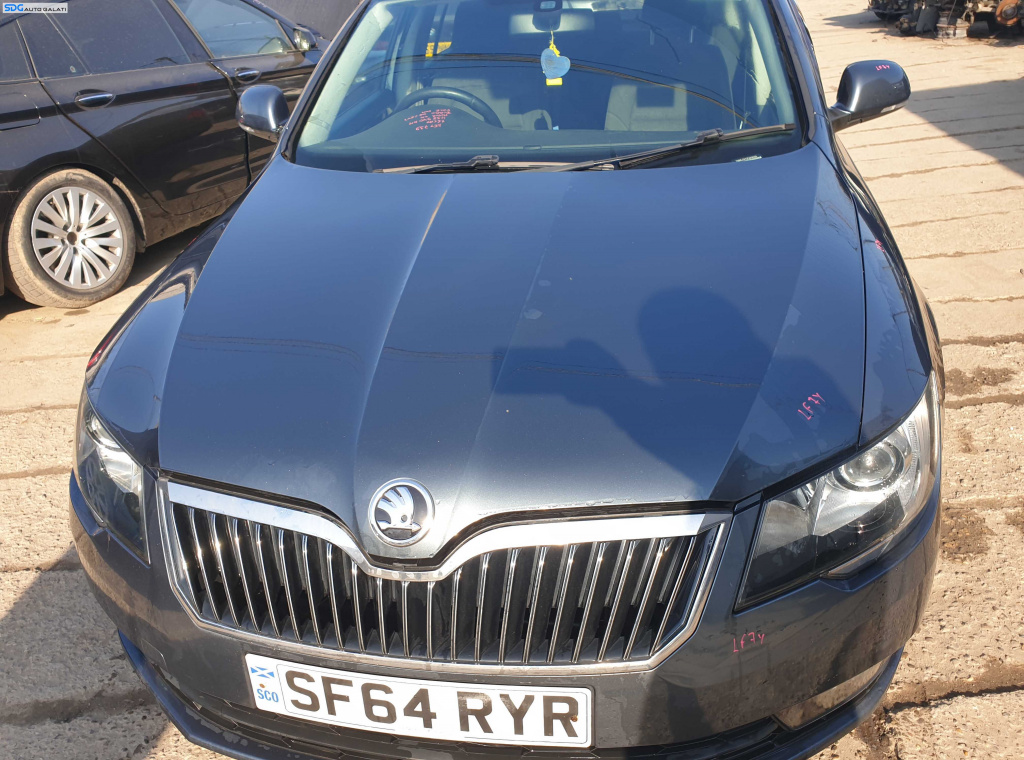 Capota Motor Skoda Superb 2 FL Facelift 2013 - 2015 Culoare LF7Y [K4527]