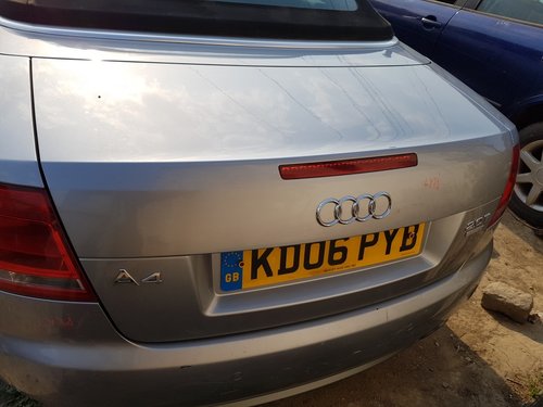 Capota Portbagaj Audi A4 B7 CABRIO 2004 - 2008 Cod Culoare LY7J [L0322] [Depozit]