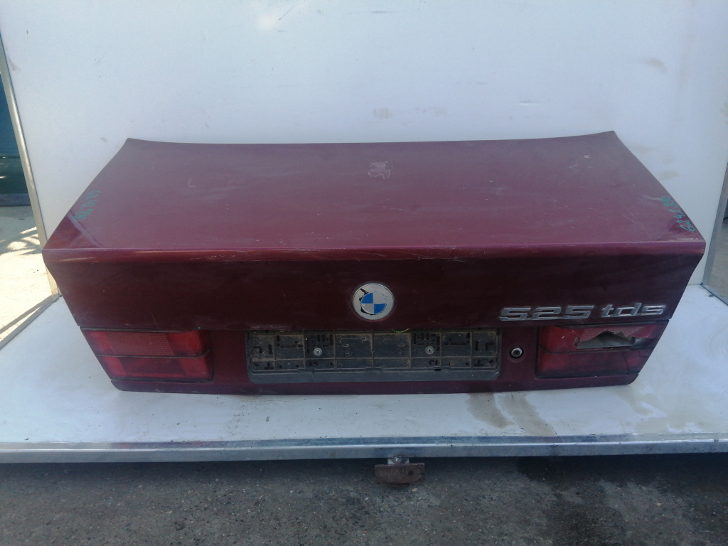 Capota Portbagaj Bmw 5 (E34) 1987-1996 Rosu Sedan / Berlina
