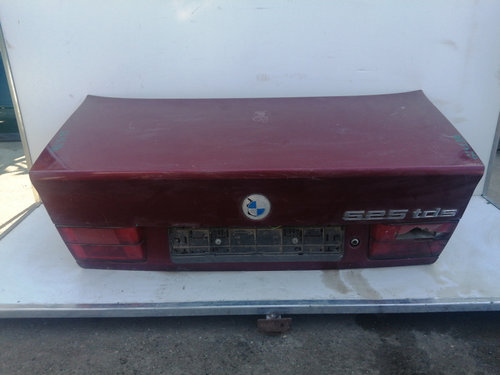 Capota Portbagaj Bmw 5 (E34) 1987-1996 Rosu Sedan / Berlina