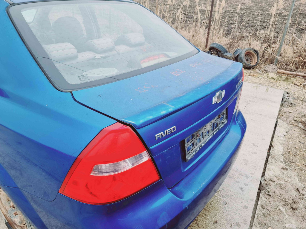 Capota portbagaj Chevrolet Aveo (T250, T255) [Fabr 2003-2011] Albastru