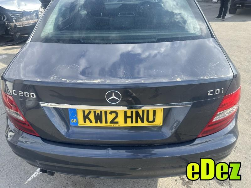 Capota portbagaj culoare gri - 755 Mercedes C-class facelift (2011-2015) [w204]