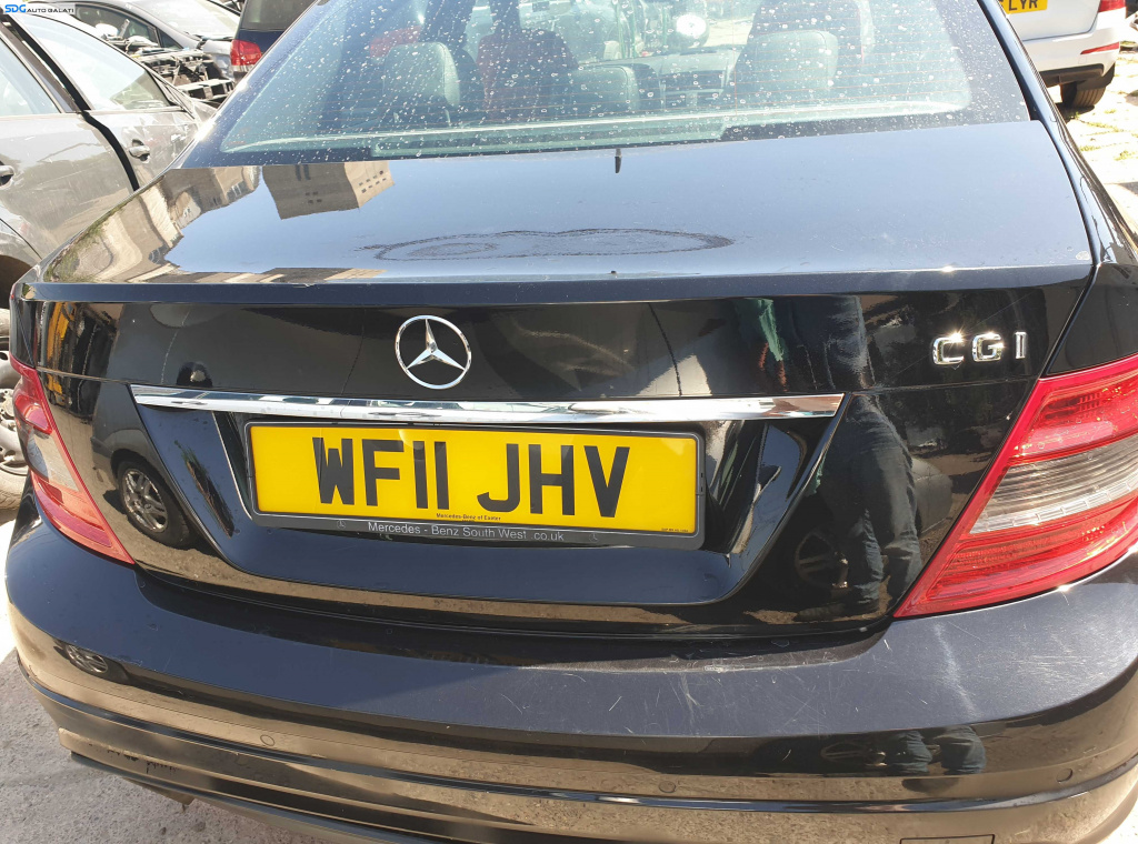 Capota Portbagaj Dezechipat Mercedes Clasa C Class W204 Sedan Berlina NFL Non Facelift 2007 - 2011 Culoare 197 [K6213]
