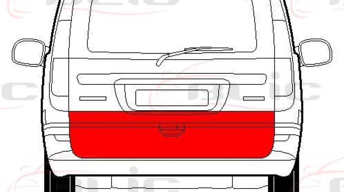 Capota portbagaj MERCEDES-BENZ VITO Autobus W639 Producator BLIC 6508-04-3542720P