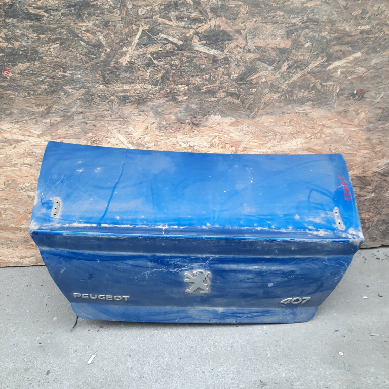 Capota Portbagaj Peugeot 407 2004-2011 Albastru Sedan / Berlina