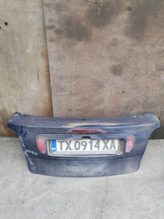 Capota Portbagaj Renault Megane 1 1995-2002 Albastru Coupe / 2 Portiere