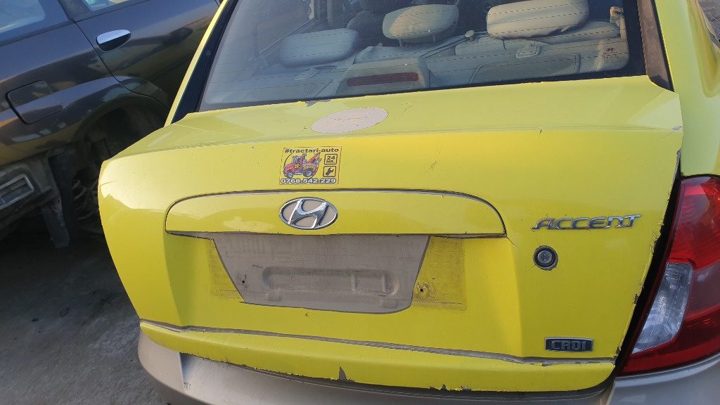 Capota portbagaj spate Hyundai Accent 2007 Limuzină 1.5 CRDI