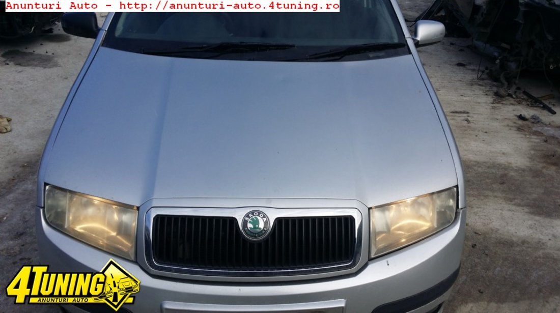 Capota Skoda Fabia completa cu GRILA Argintiu