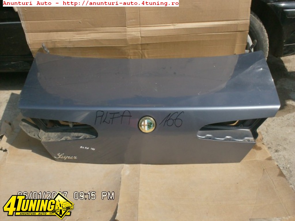 Capota spate Alfa Romeo 166