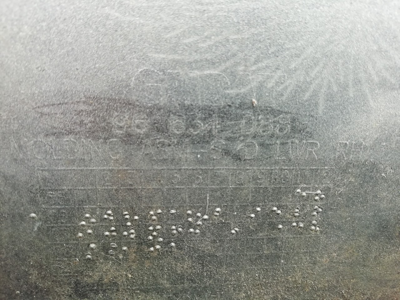 Capota spate haion Dacia Logan 2005 gri deschis