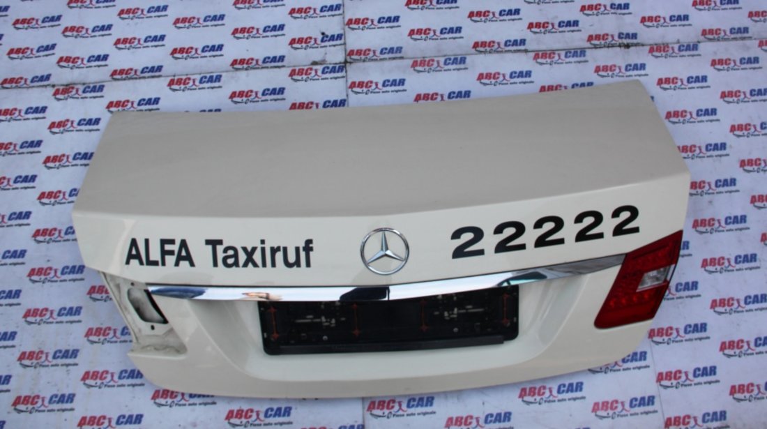 Capota spate Mercedes E-CLASS W212 model 2010