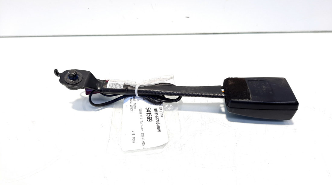 Capsa centura dreapta fata, cod BM51-61208-ABW, Ford Focus 3 Sedan (idi:541569)