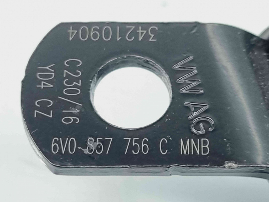 Capsa centura dreapta fata Skoda Fabia 3 Combi (NJ5) [Fabr 2014-2022] 6V0857756C