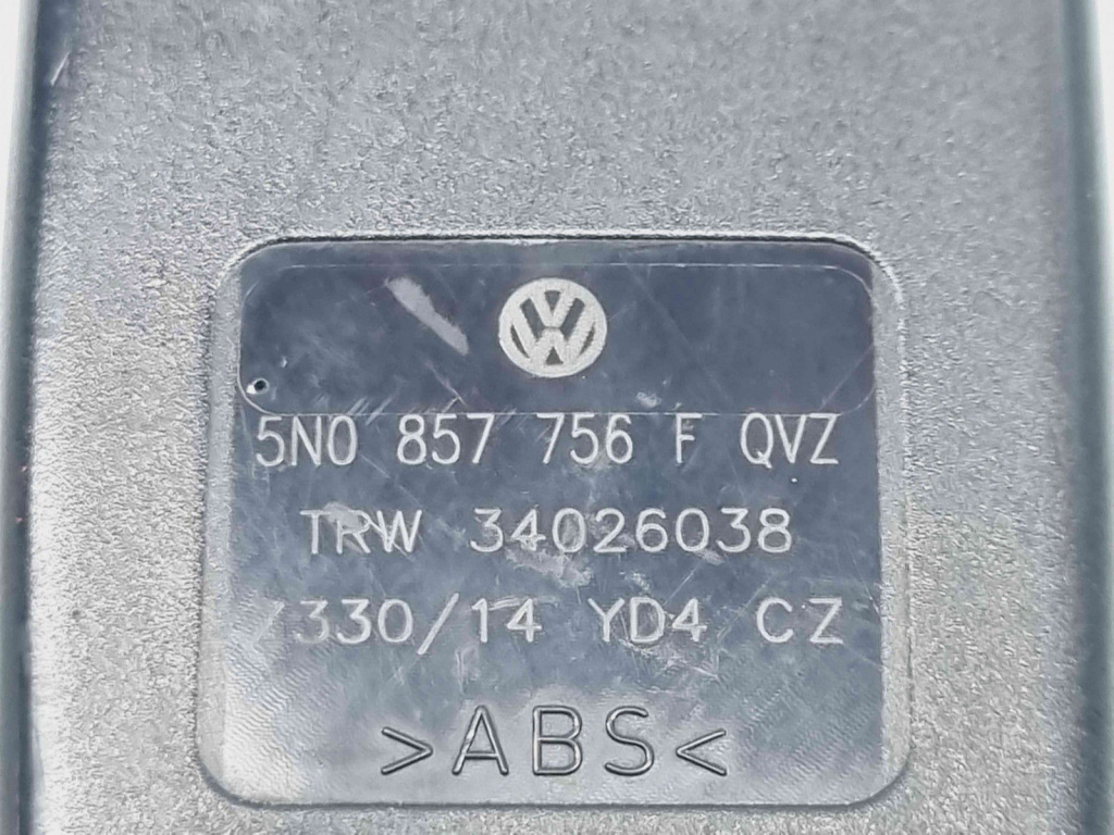Capsa centura dreapta fata Volkswagen Tiguan (5N) [Fabr 2007-2016] 5N0857756F
