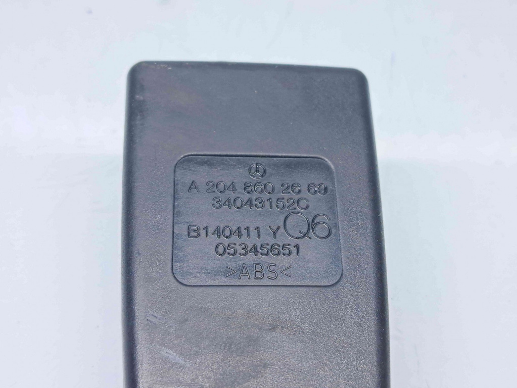Capsa centura dreapta spate Mercedes Clasa C (W204) [Fabr 2007-2014] A2048602669