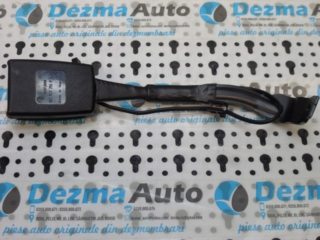 Capsa centura scaun stanga cu fir, 1K3857755P, Vw Passat Variant (3C5) 2005-2010 (id:203302)