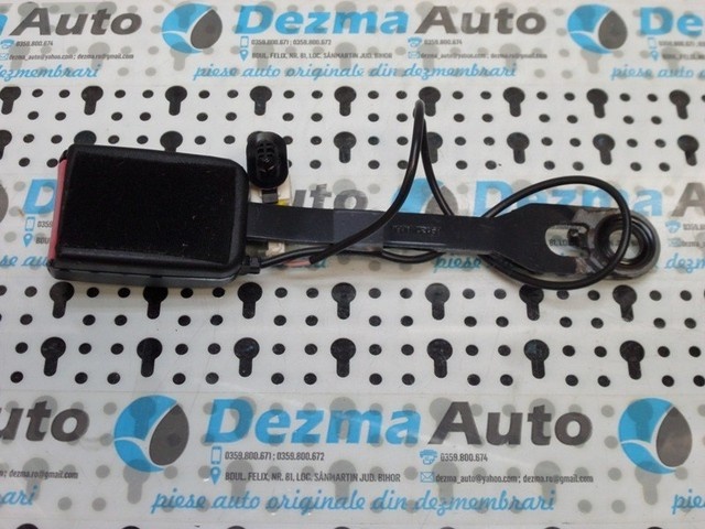 Capsa centura scaun stanga cu fir, Peugeot 307 SW (3H) 2002-2007 (id:202536)