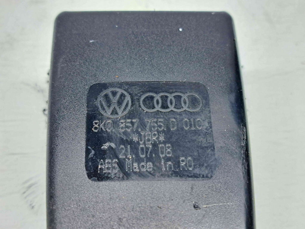 Capsa centura stanga fata Audi A4 (8K2, B8) [Fabr 2008-2015] 8K0857755D