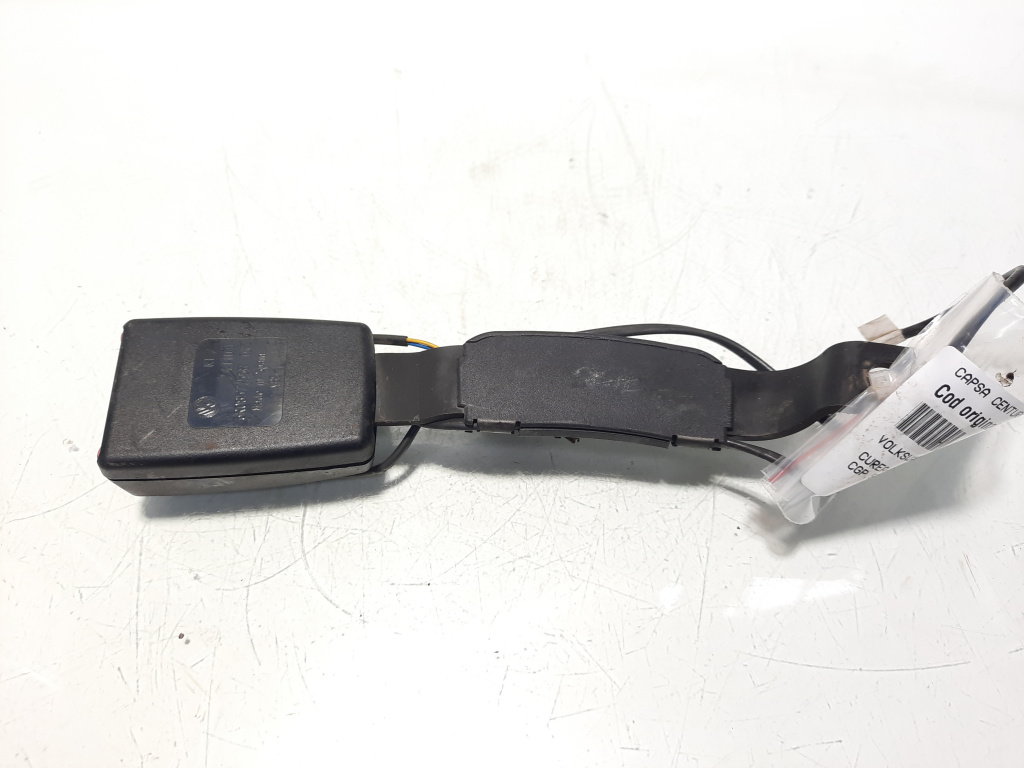 Capsa centura stanga fata cu fir, cod 6R0857755B, Skoda Roomster Praktik (5J) (idi:571145)