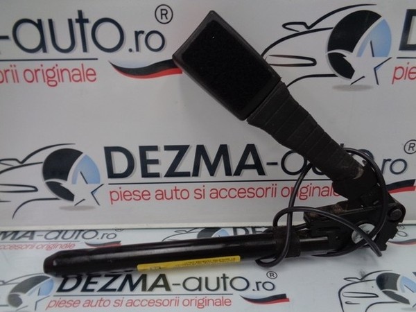 Capsa centura stanga fata cu fir, GM13127266, Opel Astra H combi 2004-2008
