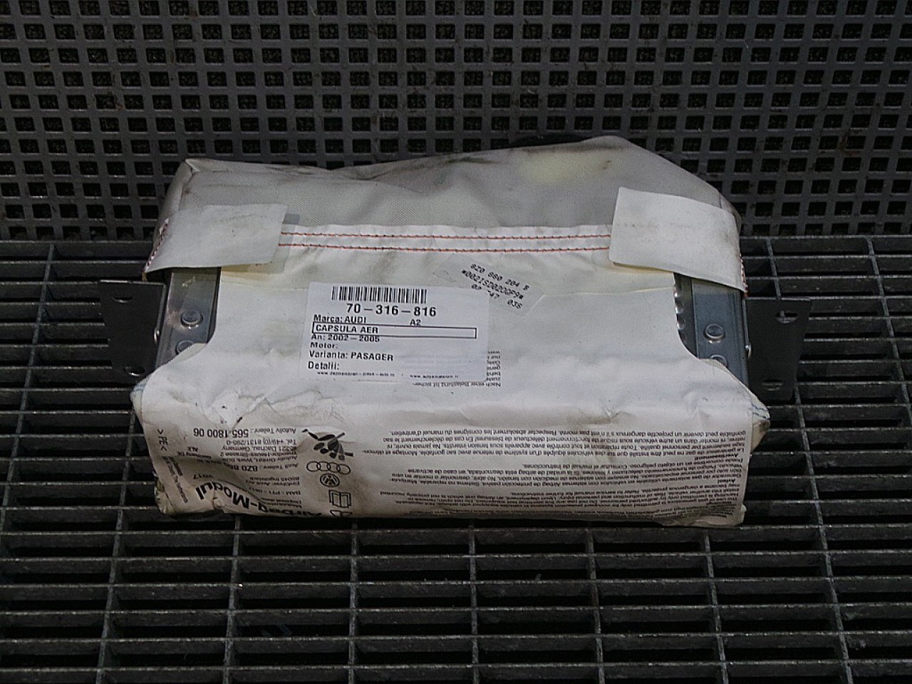 CAPSULA AER PASAGER AUDI A2 - - (2000 2005)