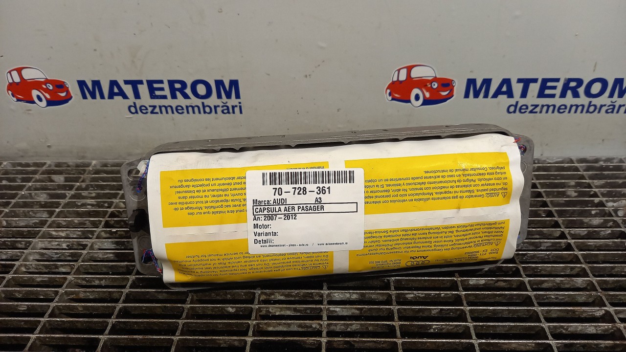 CAPSULA AER PASAGER AUDI A3 - - (2007 2012)