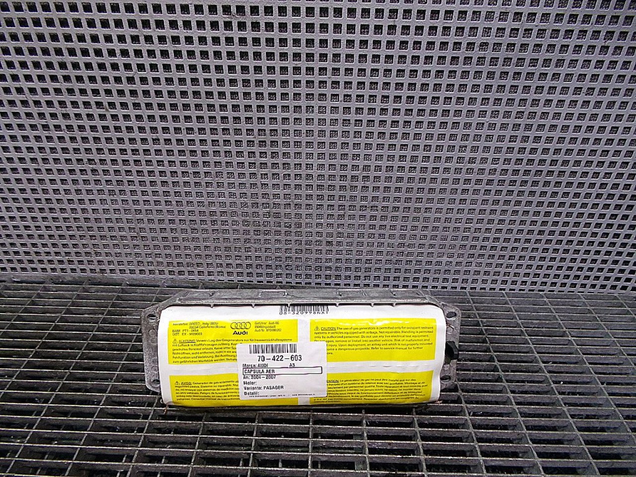 CAPSULA AER PASAGER AUDI A3 A3 - - (2004 2007)