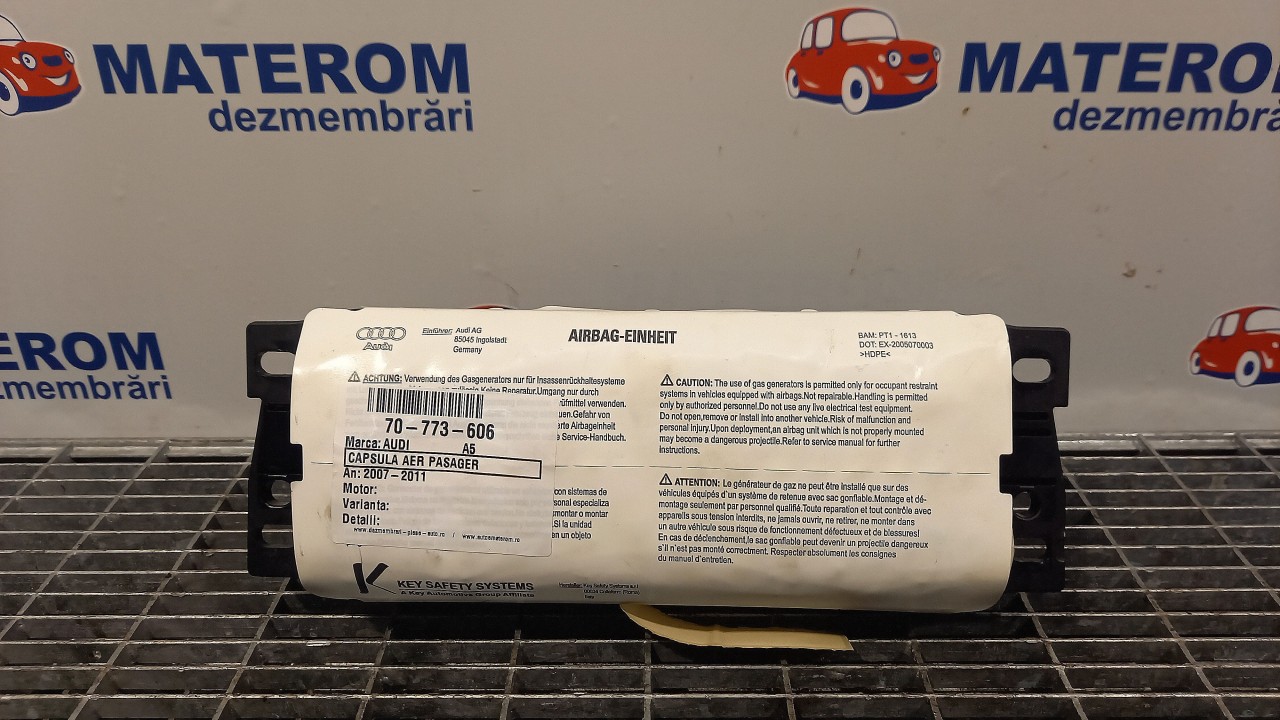 CAPSULA AER PASAGER AUDI A5 A5 - - (2007 2011)